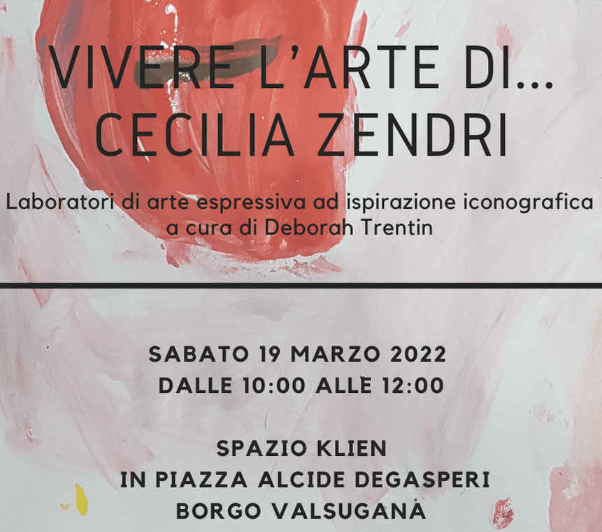 Laboratorio d'arte dai 12 anni in su - 19 marzo