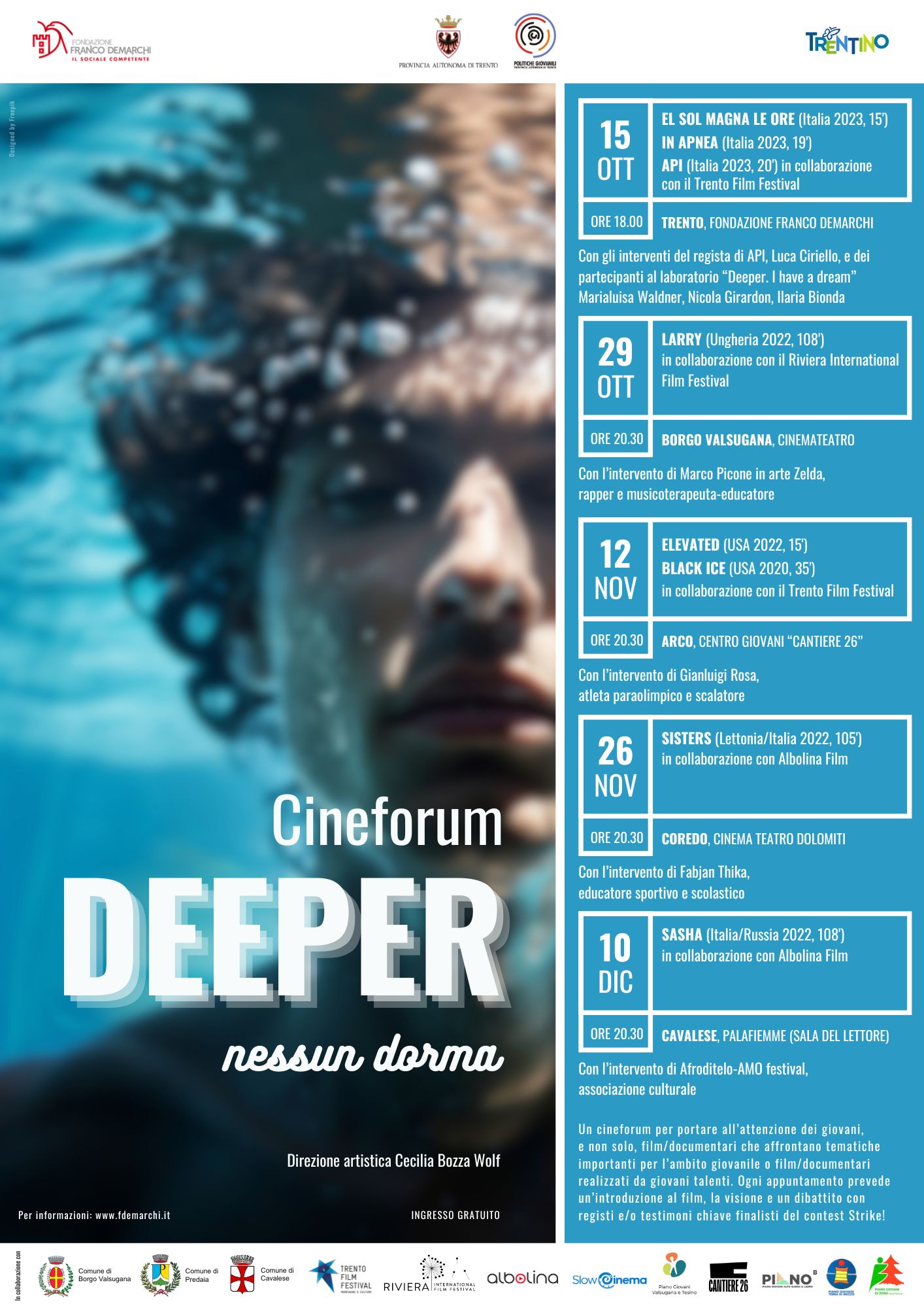 Cineforum diffuso: Deeper. Nessun dorma.