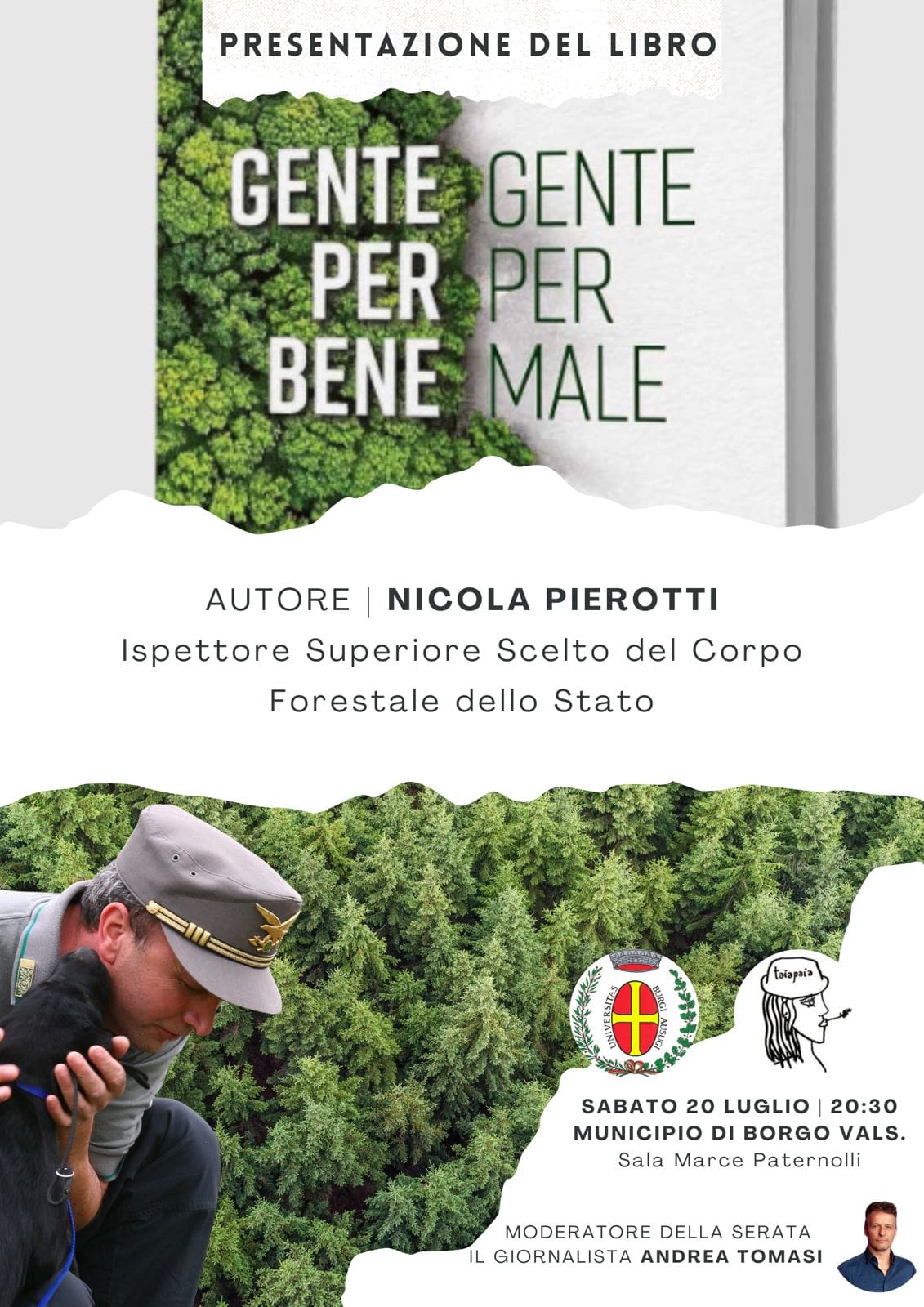 Presentazione del libro: Gente per bene gente per male