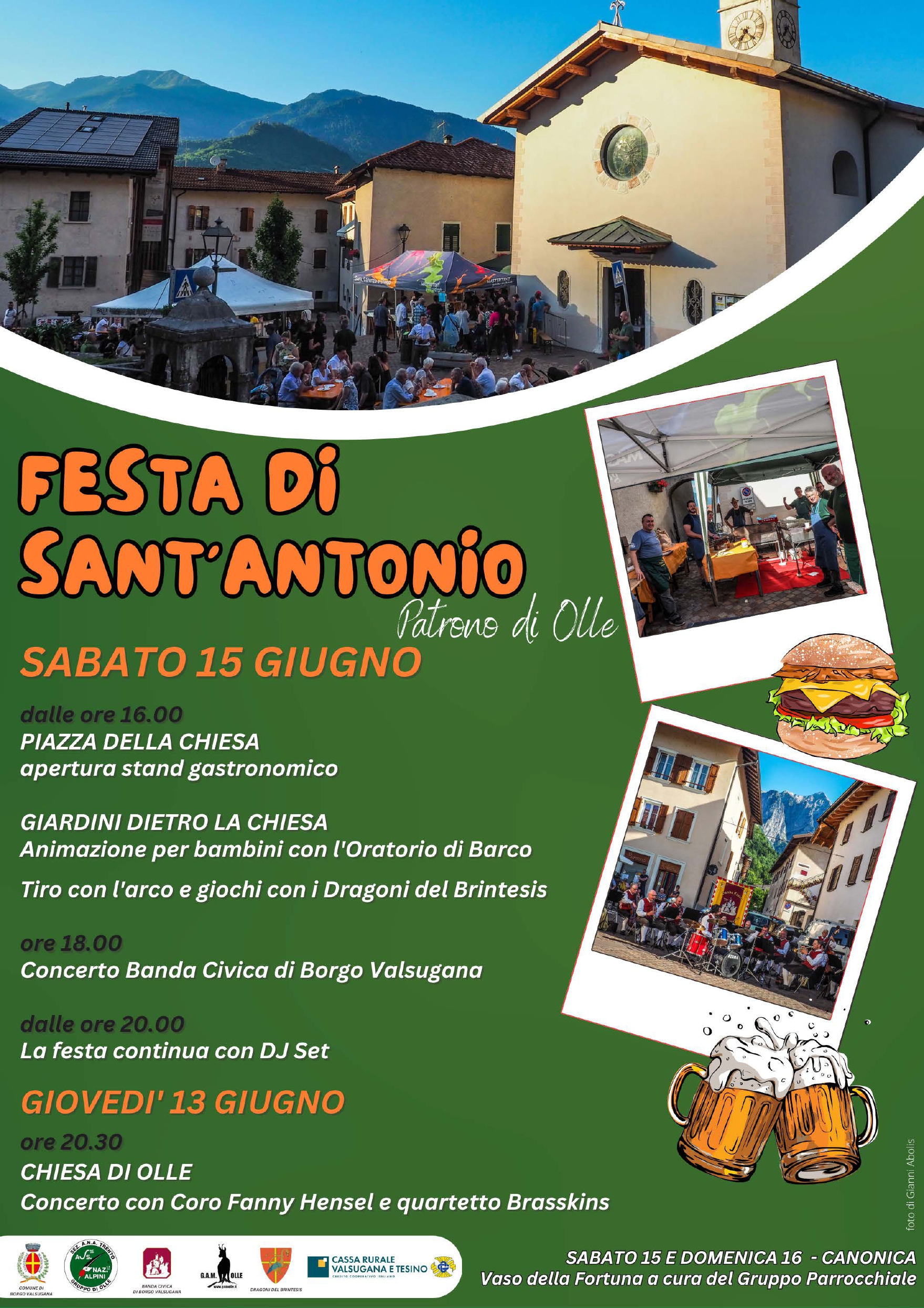 Festa di Sant'Antonio -Patrono di Olle-